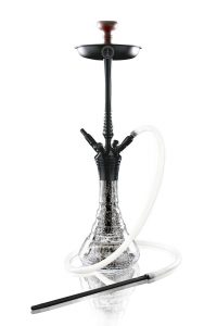 Kaya Elox 630CE Pyramid - transparent cracked black shisha