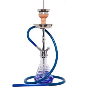 Amy 440 Stillness II Klick Shisha Blau Silber