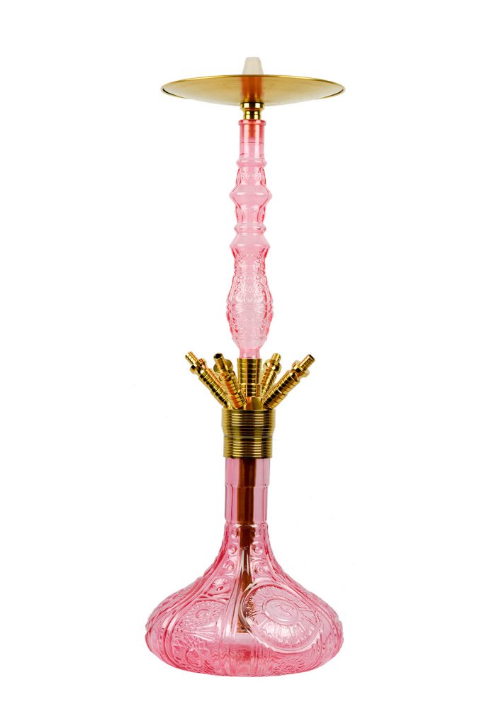 Dschinni Baba 2.0 Crystal Gals Design Pink Shisha