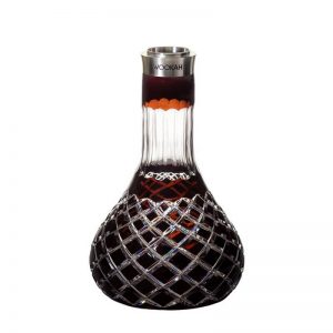 Wookah Shisha Bowl Crystal Check Brown